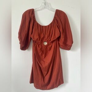 Altrd State brown/rust color dress